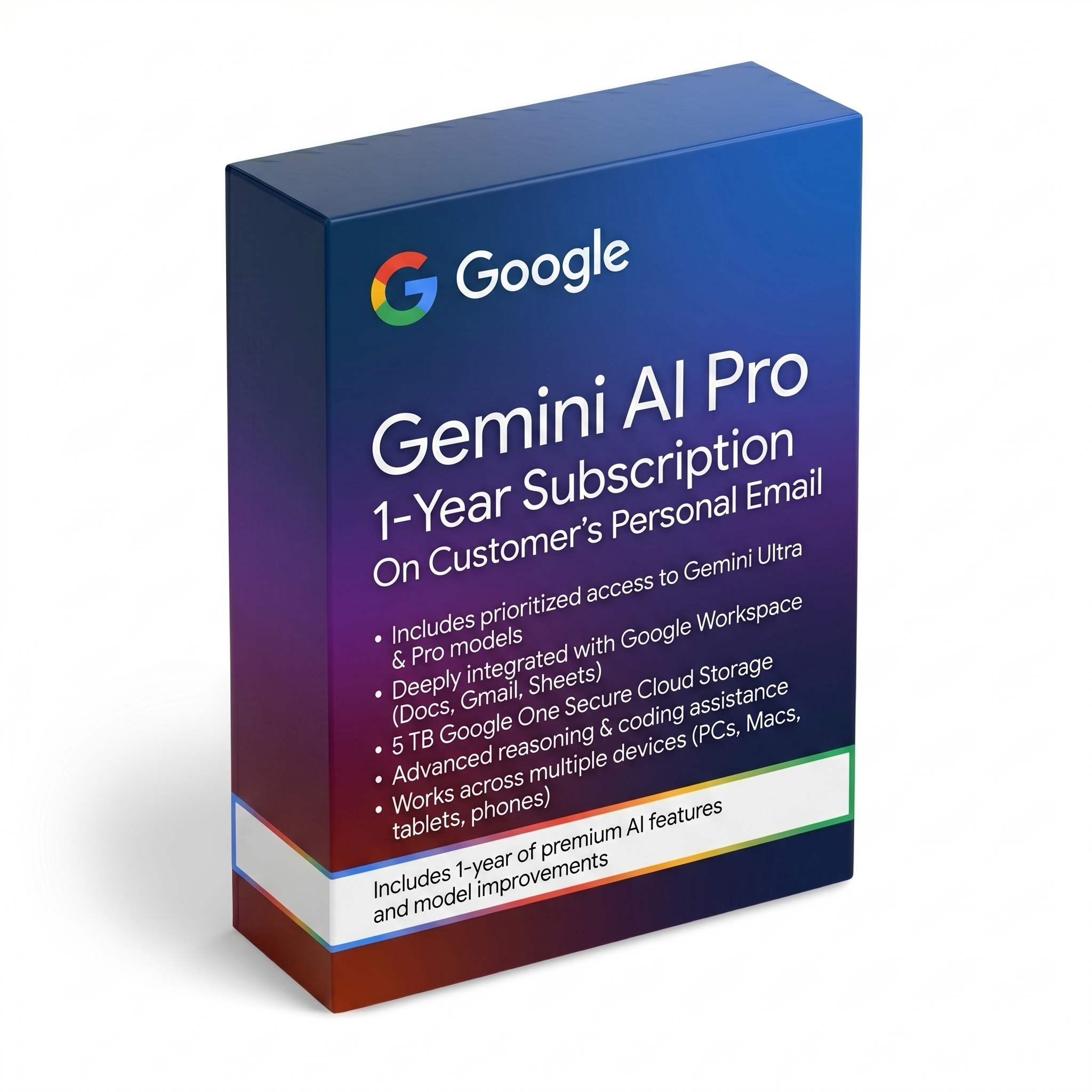 Gemini AI Pro1 Year