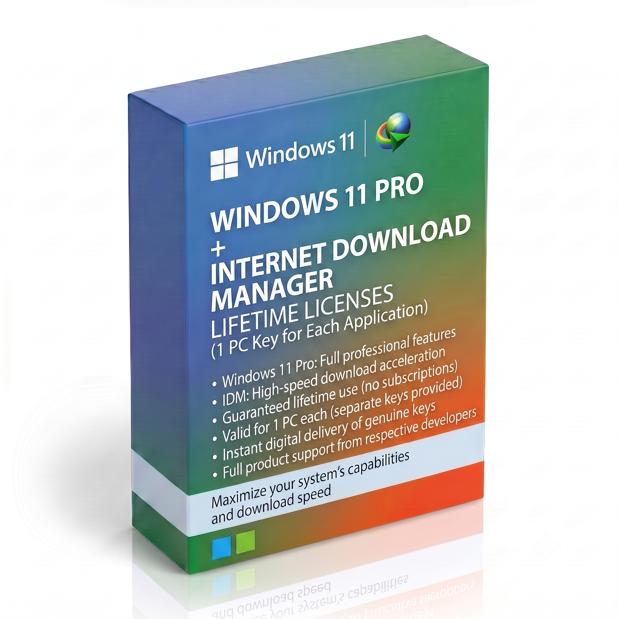 Windows 11 Pro + IDM Lifetime Bundle